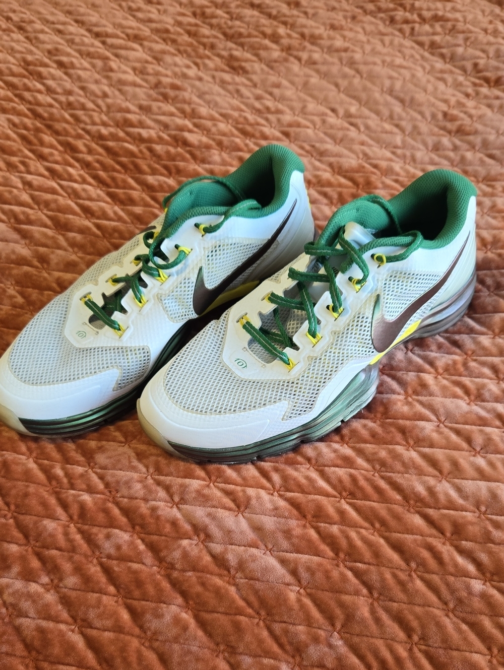 Nike LUNAR TR1 OREGON DUCKS 574266-103 Mens 12 Xlnt.cond.orig.